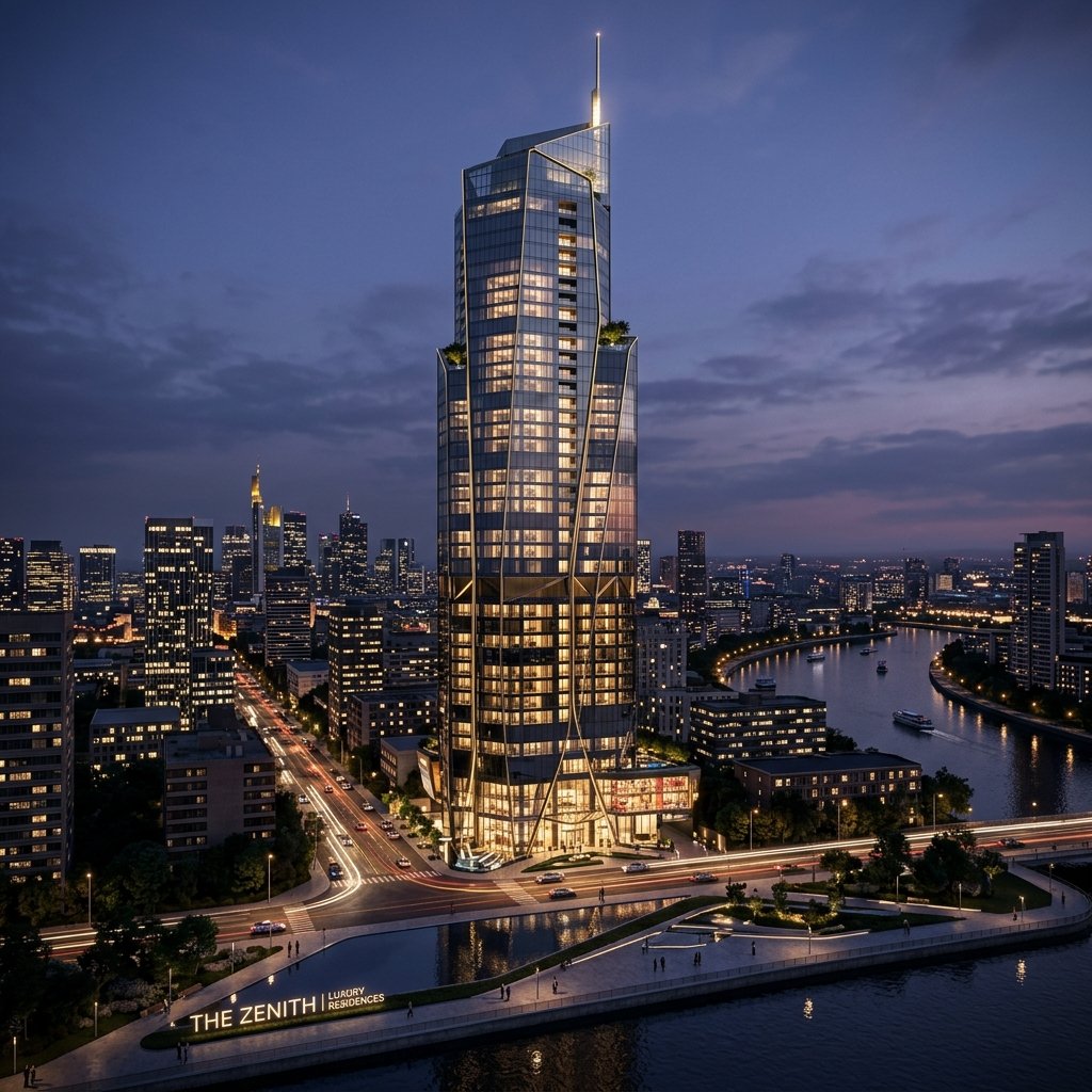 Savoire Media Premium Luxury Skyscraper Real Estate Redesign
